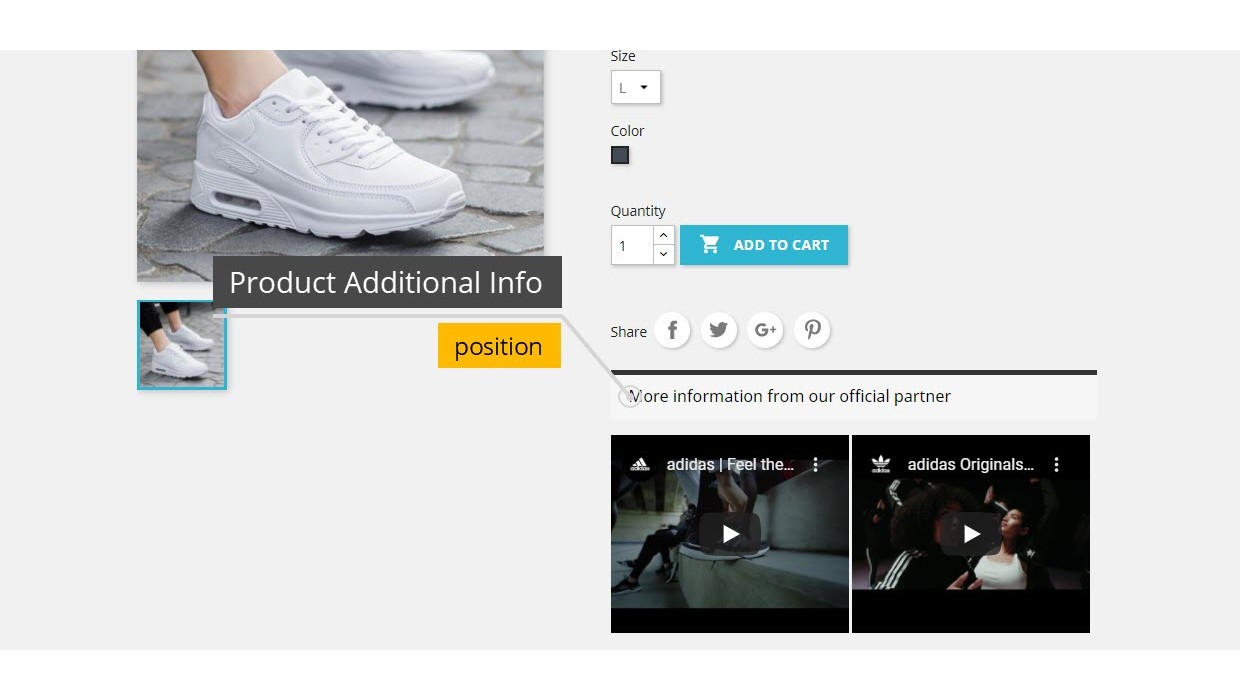 Product Videos - Youtube / Vimeo...