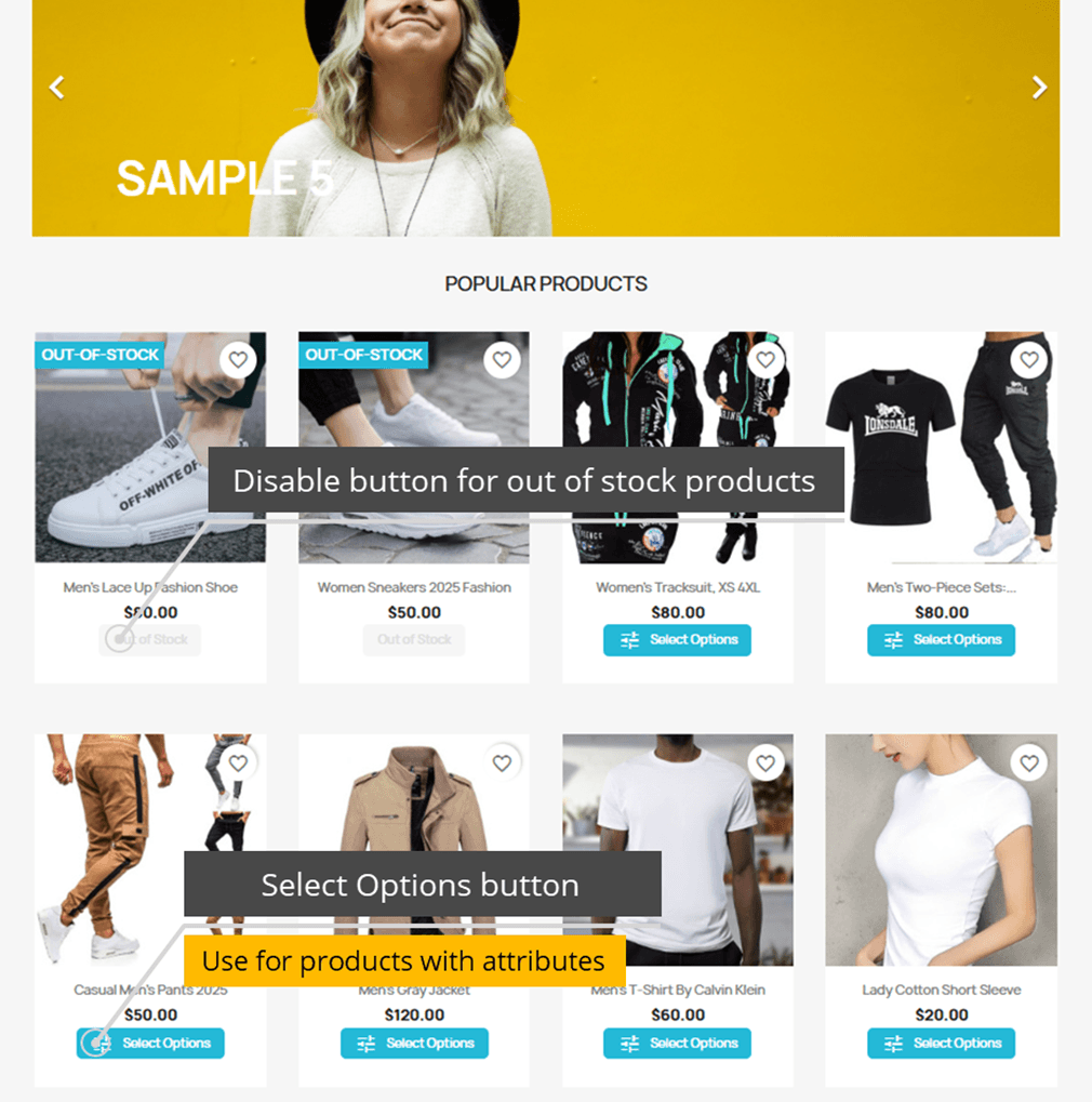Add to Cart Pro — Product List Quick Buy & Sticky Bar screenshot 3