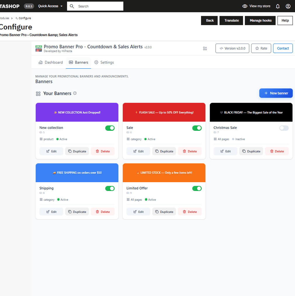 Promo Banner Pro: Countdown & Sales Alerts screenshot 6