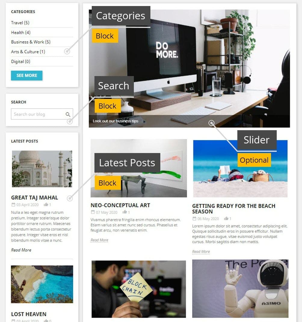 Business Blog Pro screenshot 1
