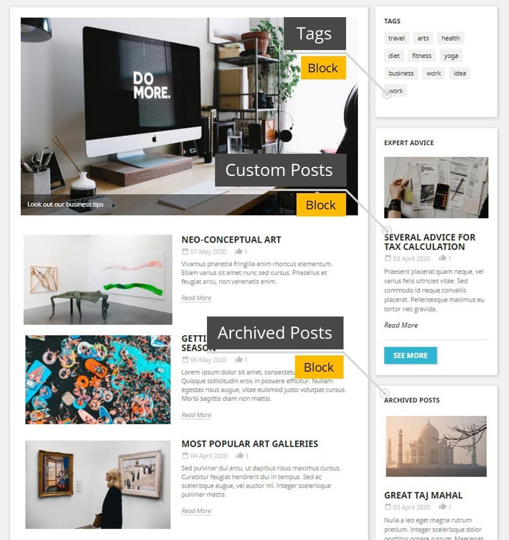 Business Blog Pro screenshot 2
