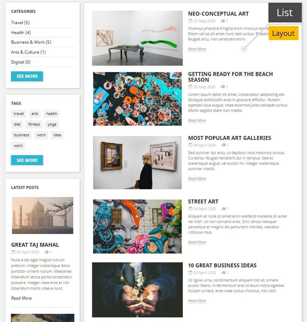 Business Blog Pro screenshot 3