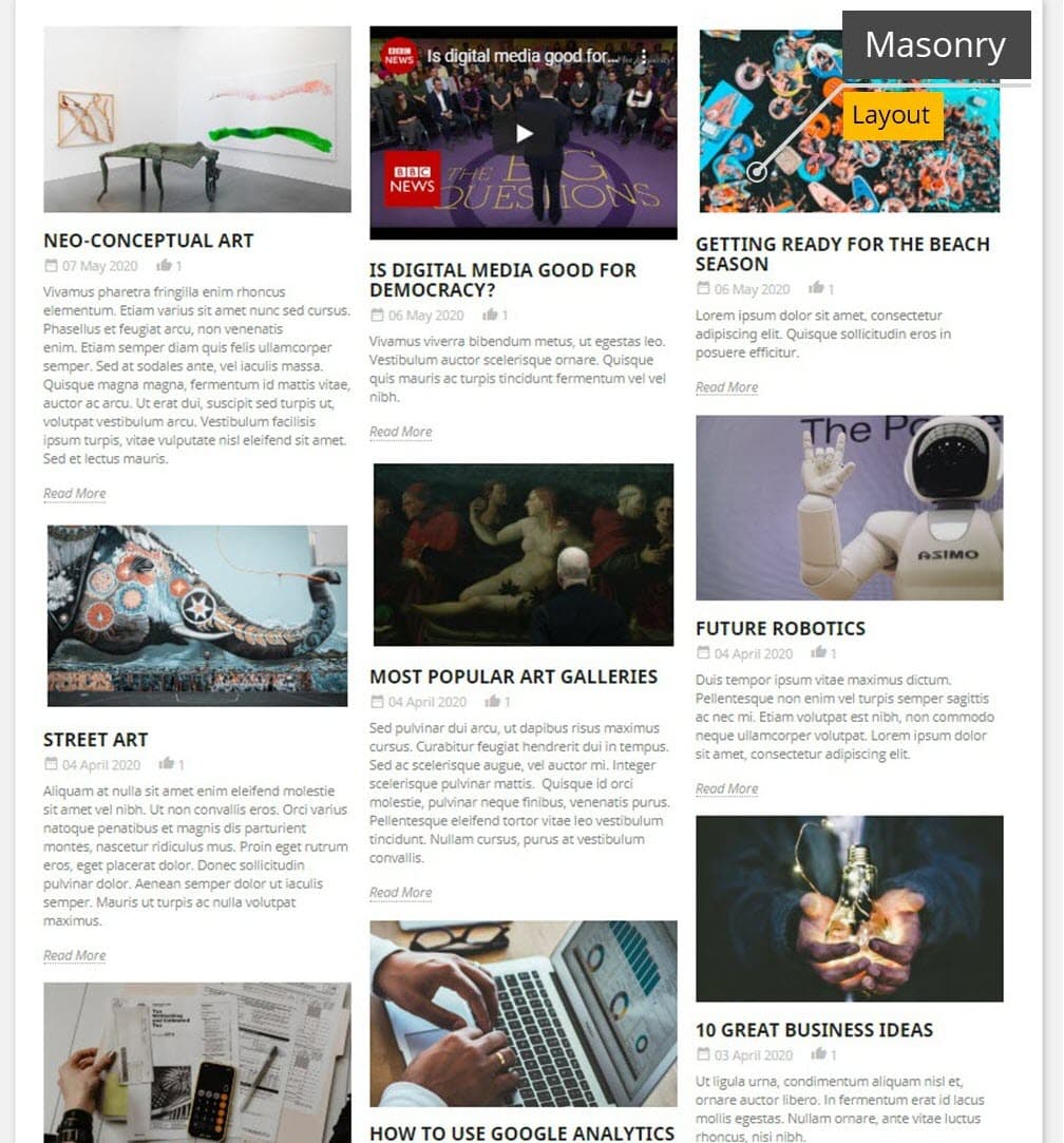 Business Blog Pro screenshot 4