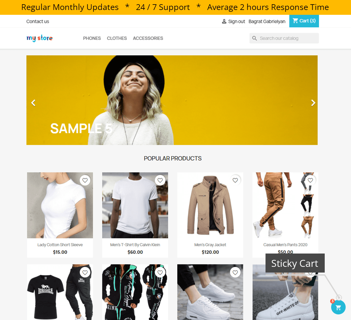 Side Cart Drawer screenshot 1