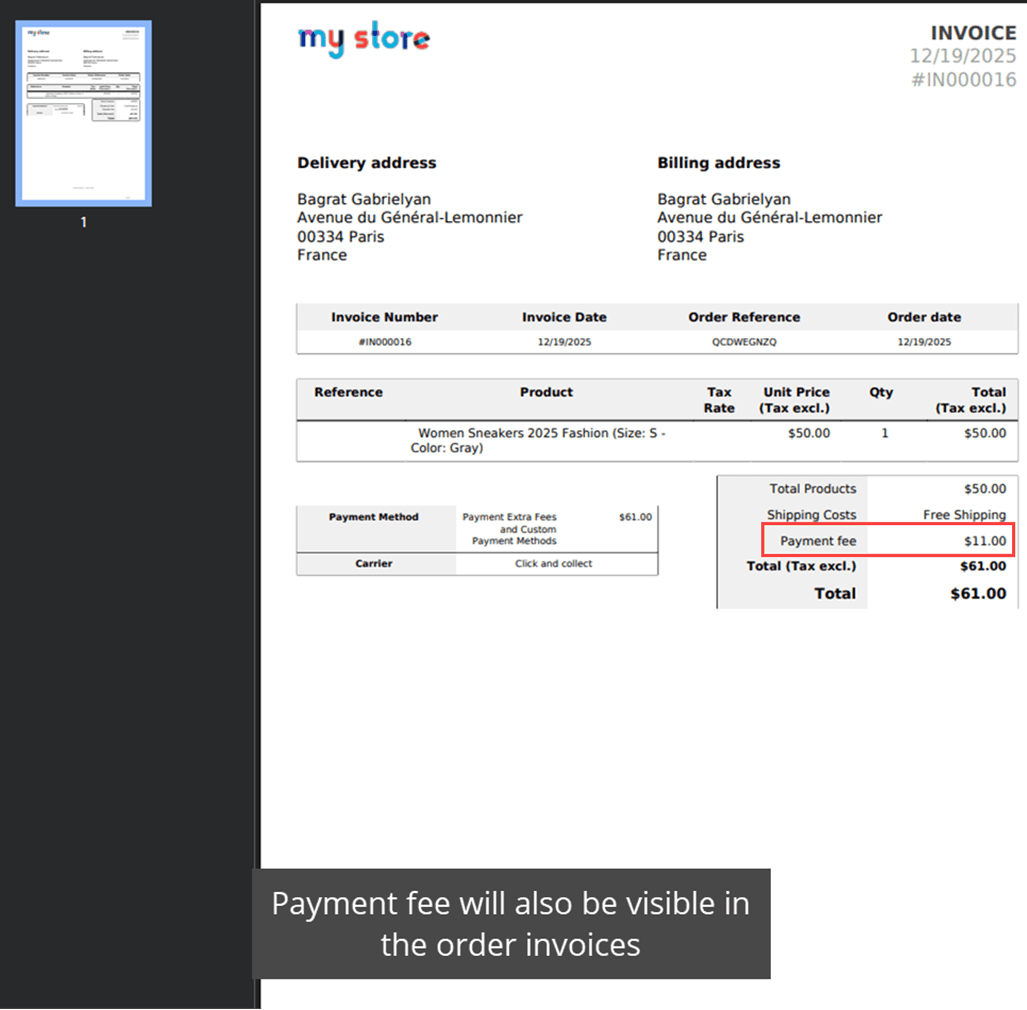 Payment Fees, Discounts and Custom Payment Methods screenshot 5