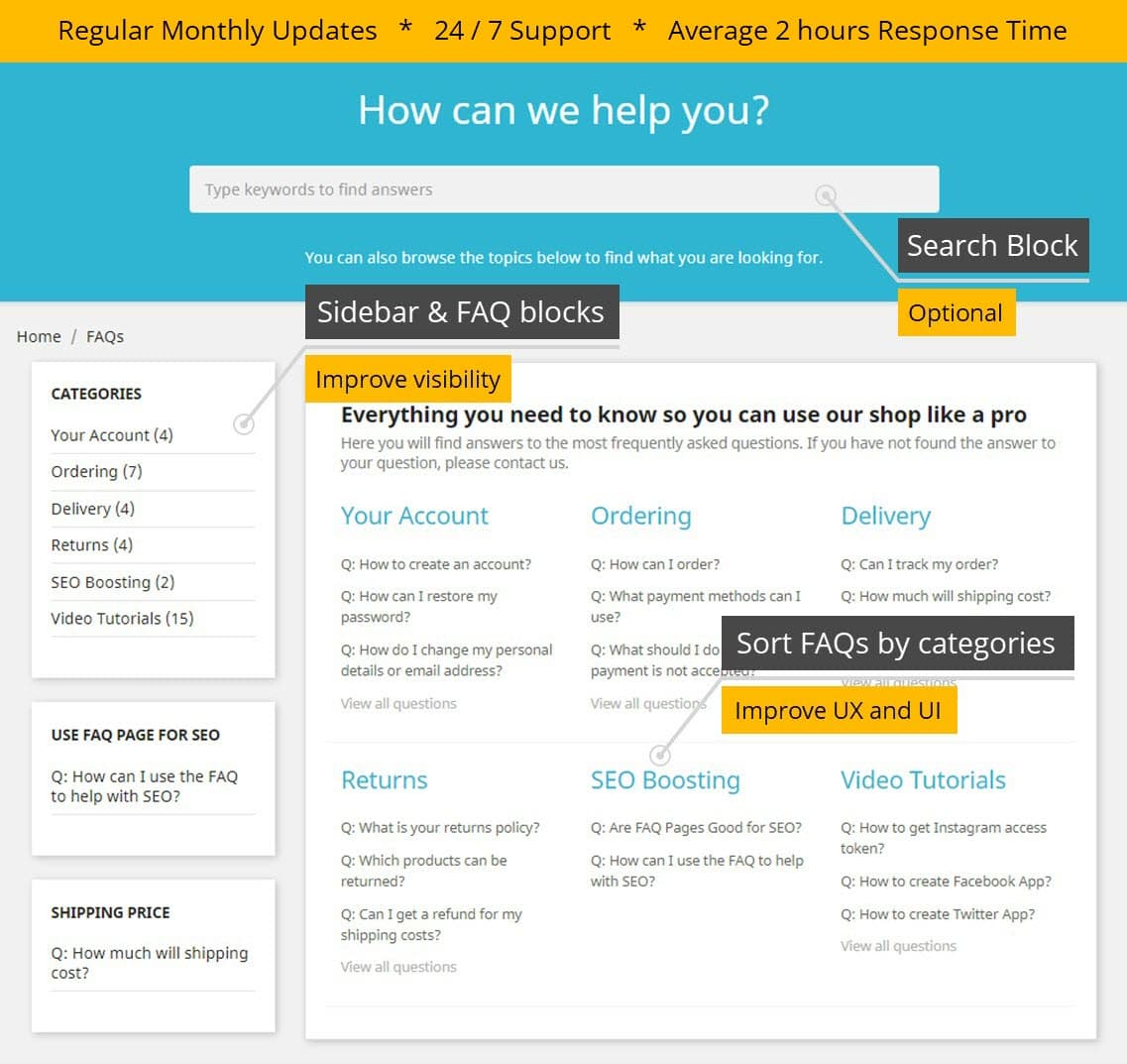 Frequently Asked Questions (FAQ) Pro screenshot 1