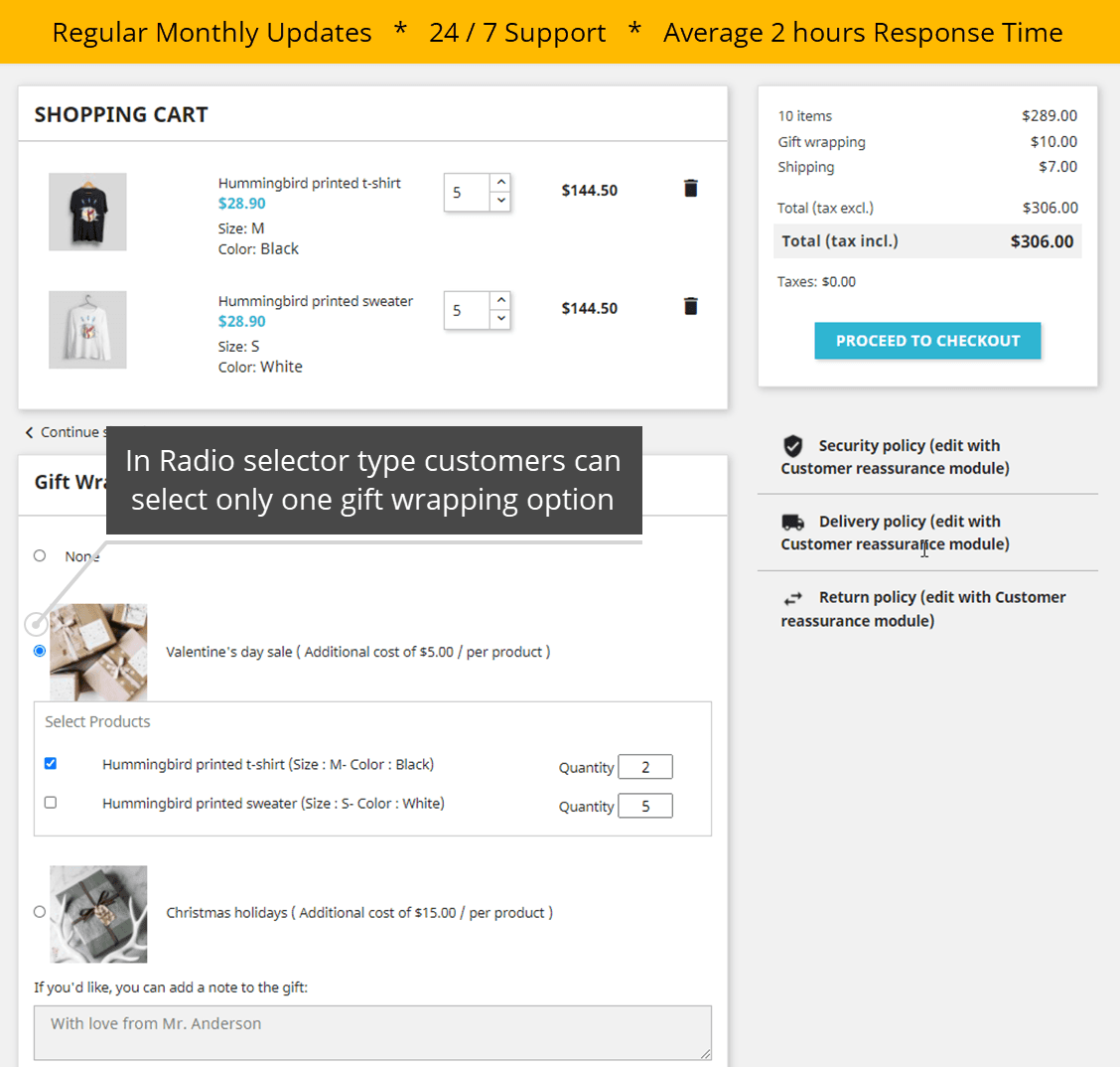 Advanced Gift Wrapping screenshot 2