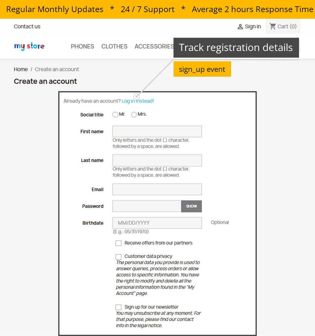 Google Analytics 4 - E-commerce & Custom Events screenshot 2