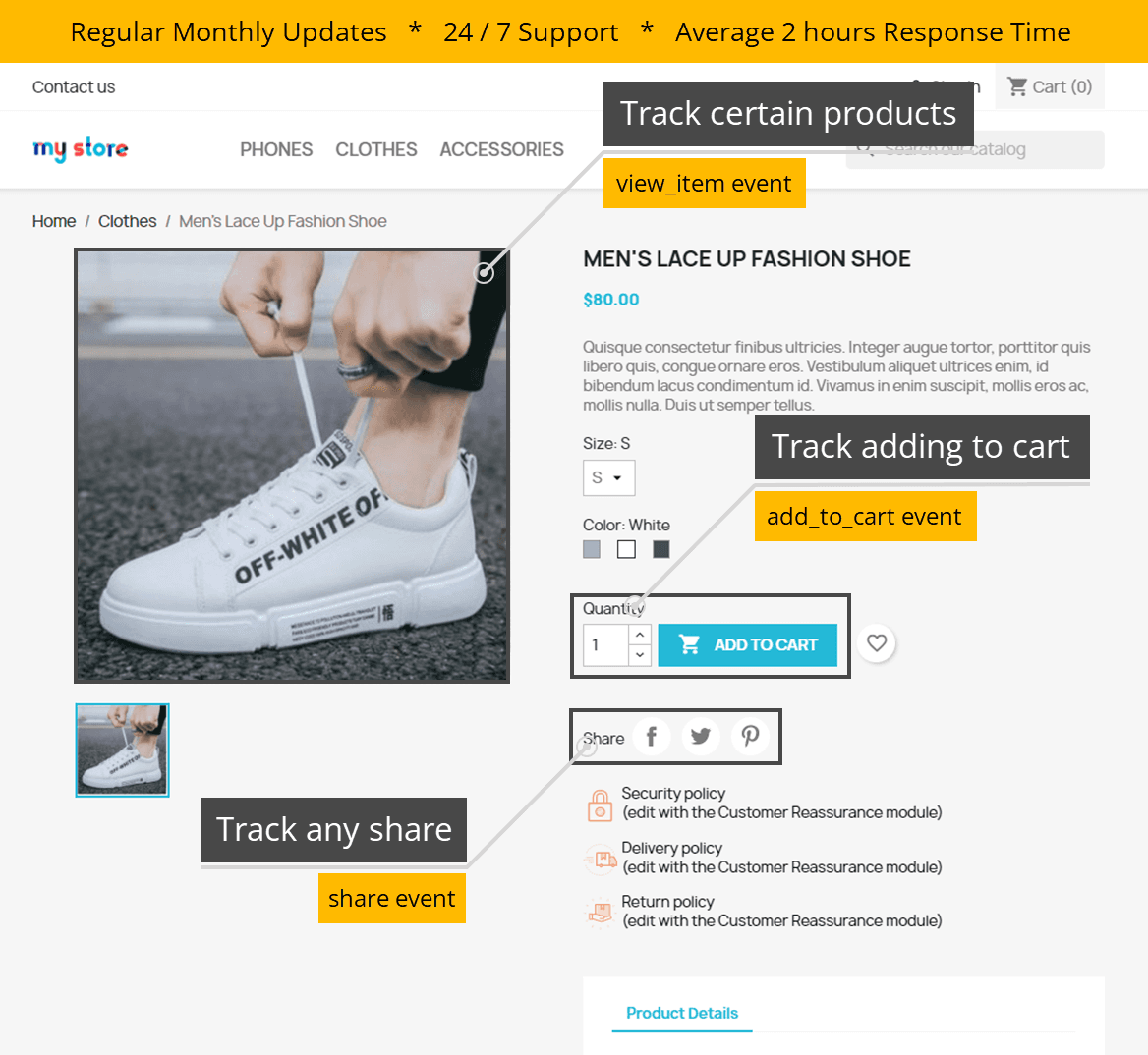 Google Analytics 4 - E-commerce & Custom Events screenshot 4