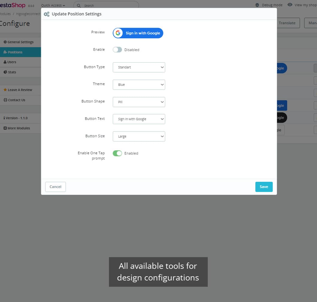 Sign In With Google + One Tap prompt screenshot 6