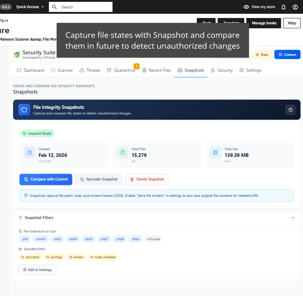 Security Suite - Malware Scanner & File Monitor screenshot 6
