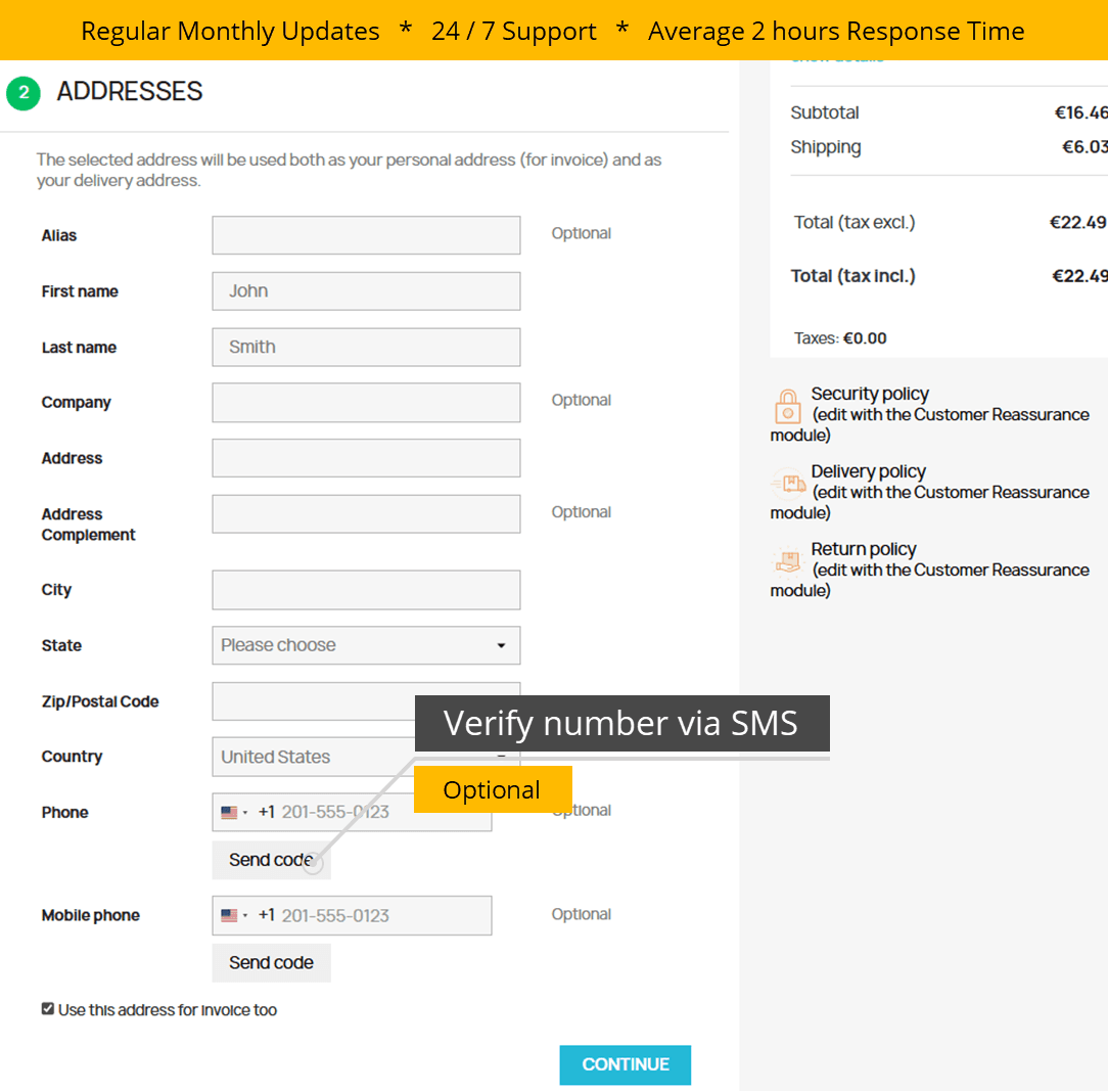 International Phone Validator & SMS Verification screenshot 3