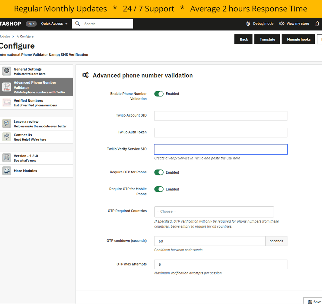 International Phone Validator & SMS Verification screenshot 5