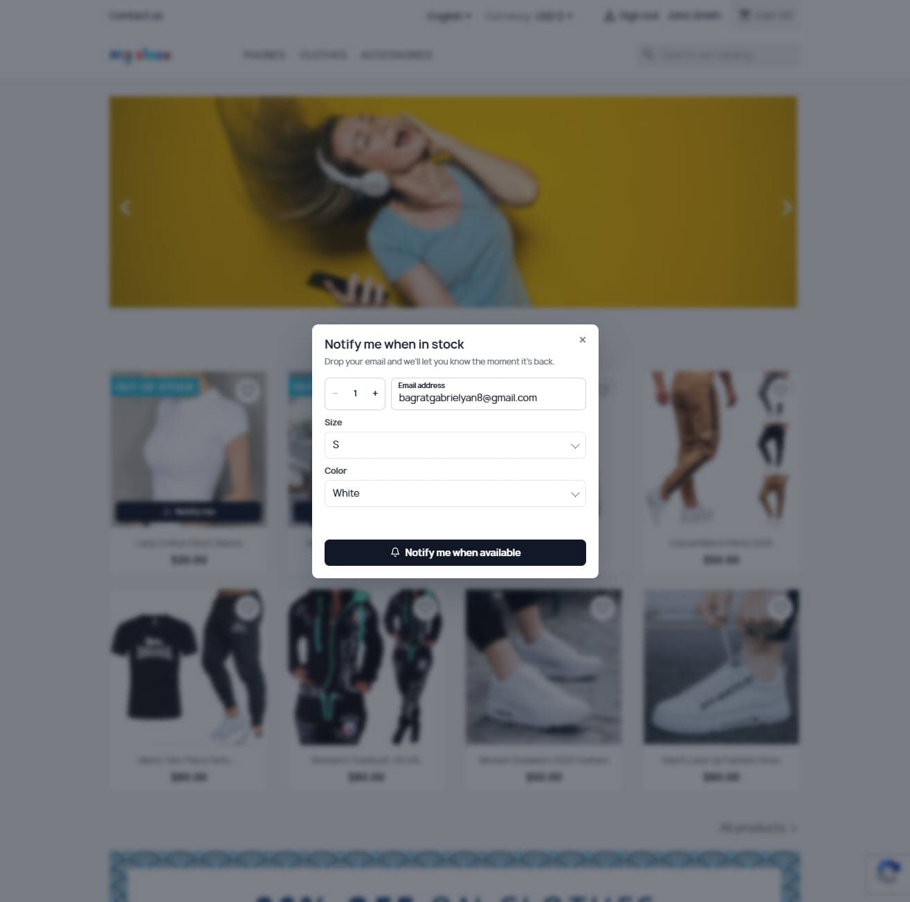 Back in Stock Notifications - Restock Email Alerts screenshot 4