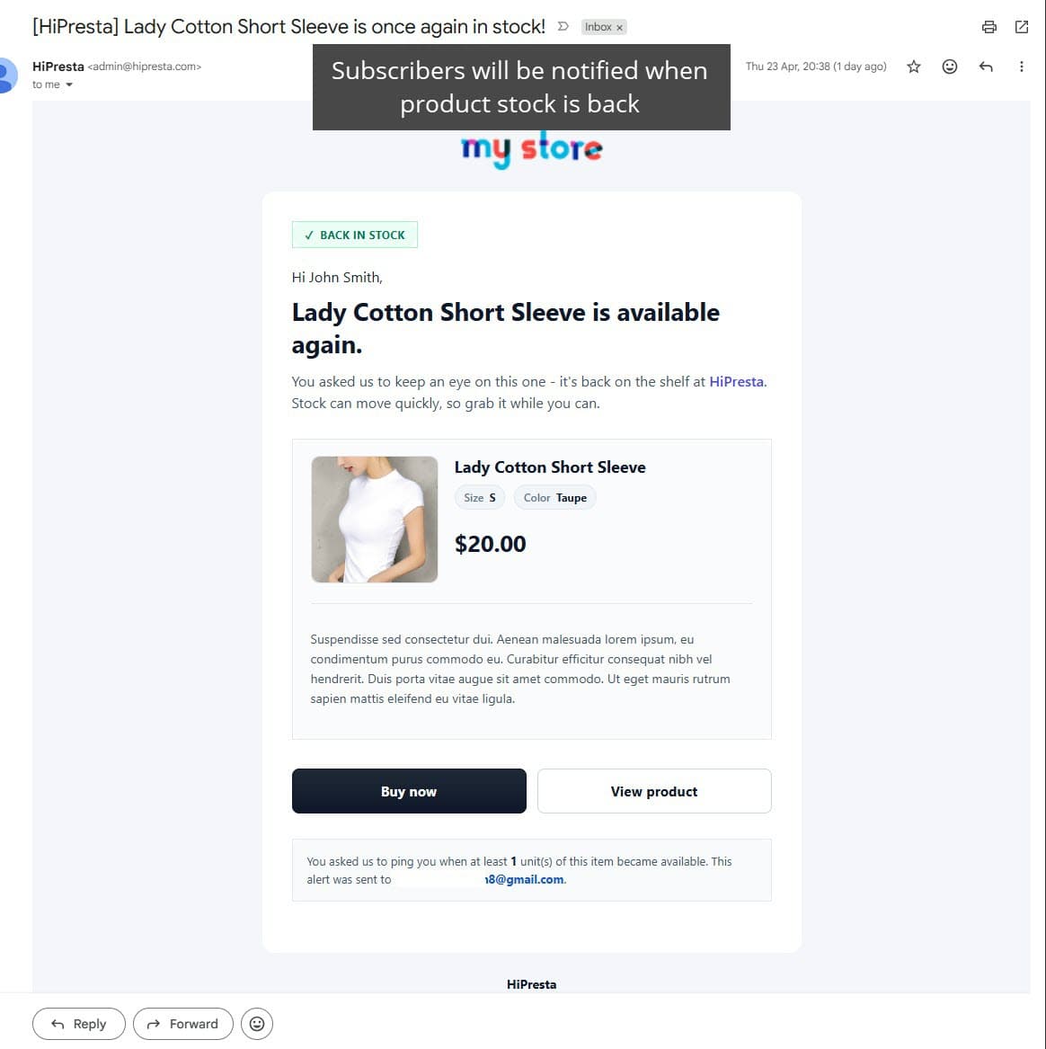 Back in Stock Notifications - Restock Email Alerts screenshot 5