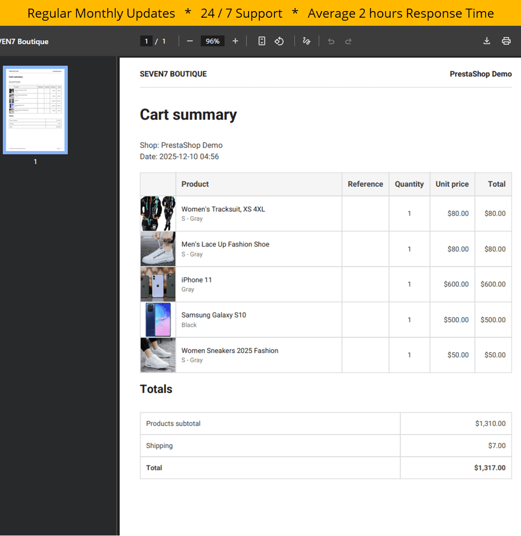 Smart PDF Catalog & Price List Builder screenshot 3