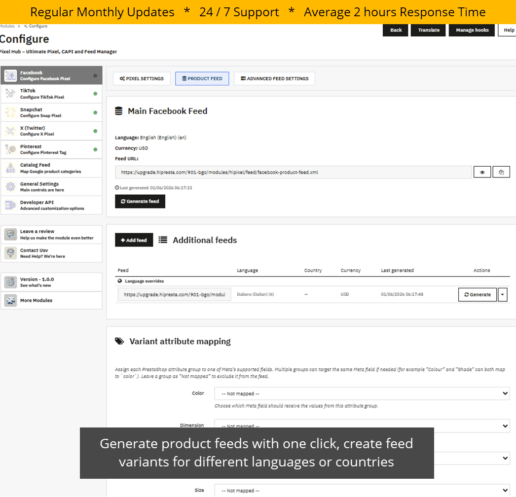 Pixel Hub – Ultimate Pixel, CAPI and Feed Manager screenshot 2