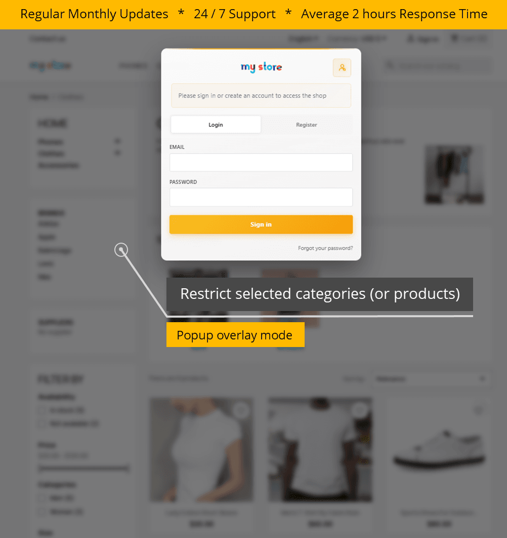 Private Shop: Hide Store, Prices & Approvals screenshot 4