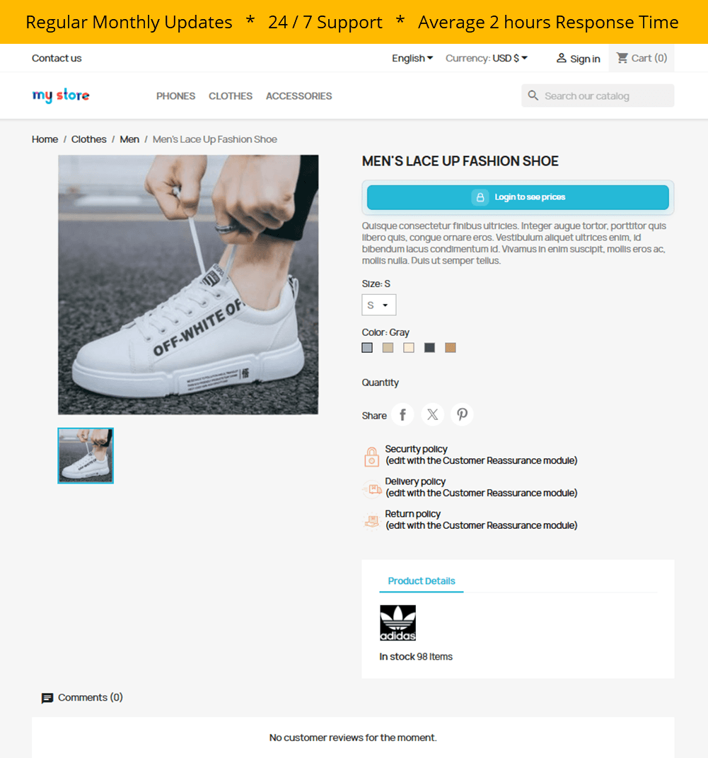 Private Shop: Hide Store, Prices & Approvals screenshot 6