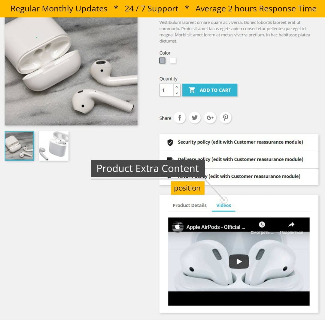 Product Videos - Youtube / Vimeo screenshot 4