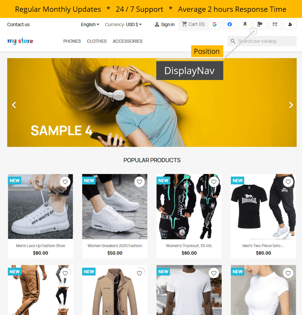 Social Login + OTP, Magic Link & Passkey screenshot 1