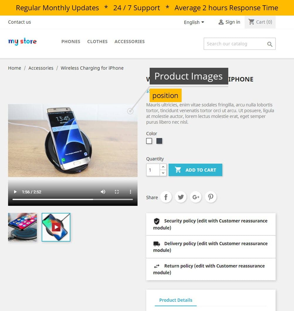 Product Videos - Upload Videos for Products screenshot 1
