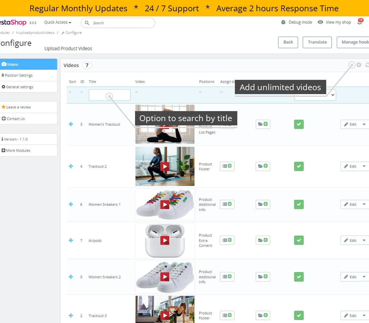 Product Videos - Upload Videos for Products screenshot 6