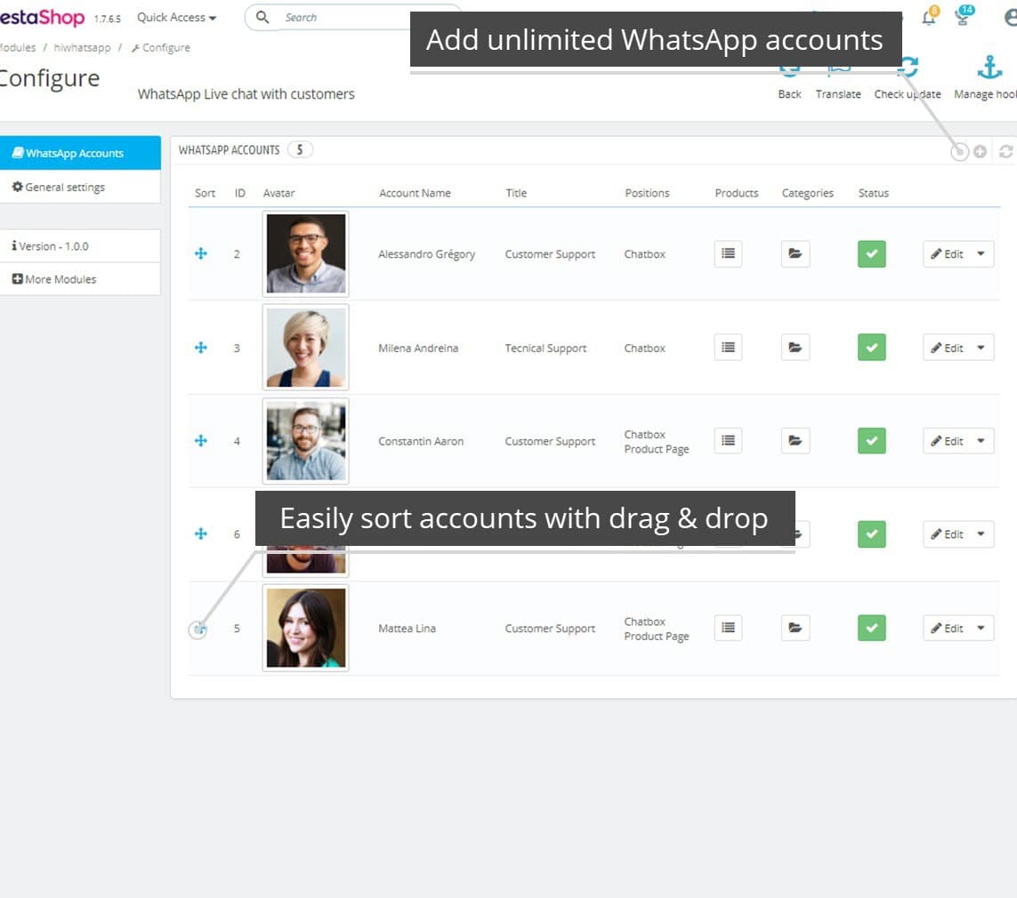 WhatsApp Live Chat Pro screenshot 4